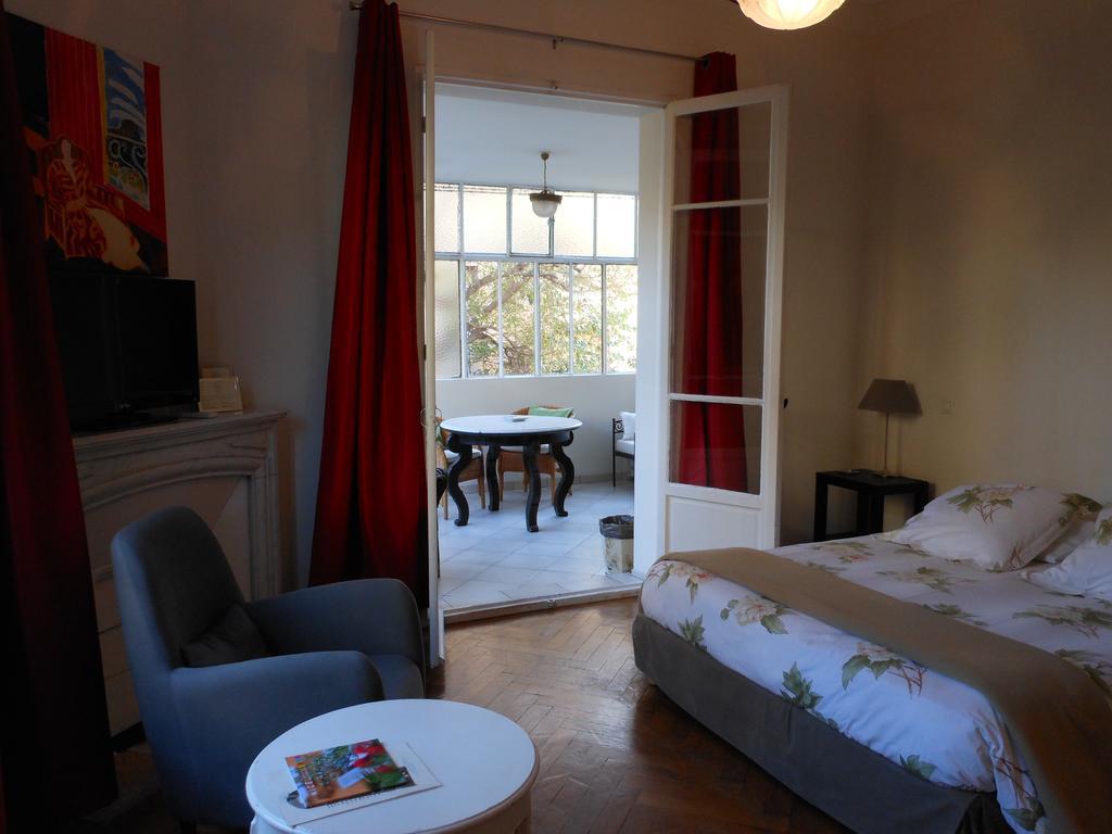 Hotel Villa Les Cygnes Niza Habitación foto
